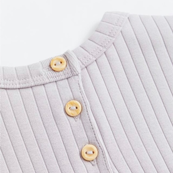 H&M | Ribbed Sweater Dress Organic Cotton Long Sleeved - Picture 11 of 11